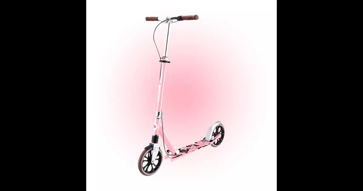 Самокат Globber NL 205 DELUXE — рожевий